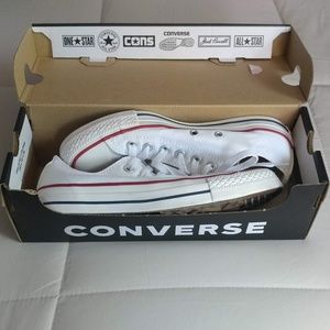 White Converse Chuck Taylor All Star Low Top